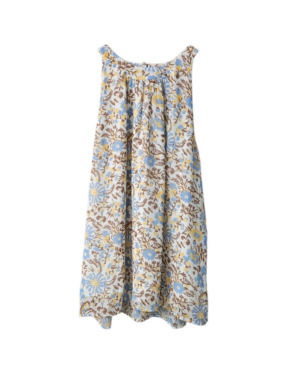 Amour Vert Peggy Sleeveless Blouse Floral NEW Women's Small Lined Marseille Cafe